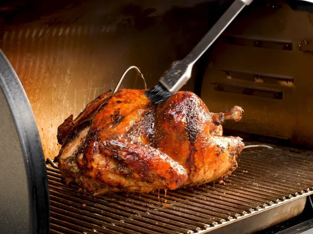 how to smoke a turkey on a pallet grill